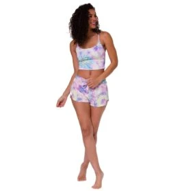 Onzie Divine Yoga Shorts -Pranty Yoga Shop 4355755409451 neontiedye 4a