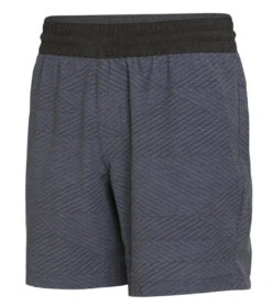 PrAna Men's The Slope 7" Inseam Yoga Shorts -Pranty Yoga Shop 4356114251819 charcoalweaver 2a 1