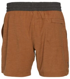 PrAna Men's The Slope 7" Inseam Yoga Shorts Dark Walnut -Pranty Yoga Shop 4356114317355 darkwalnut 3a