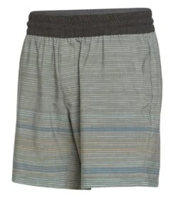 PrAna Men's The Slope 7" Inseam Yoga Shorts -Pranty Yoga Shop 4356114382891 ryegreensoundwave 2a 1