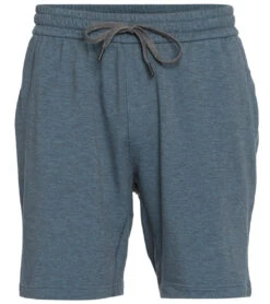 PrAna Men's Altitude Tracker 8" Inseam Yoga Shorts -Pranty Yoga Shop 4356115922987 admiralblue 1a