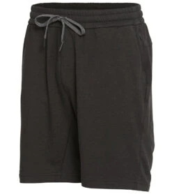 PrAna Men's Altitude Tracker 8" Inseam Yoga Shorts -Pranty Yoga Shop 4356115955755 black 2a
