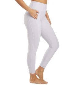 Free People Ruffle Me Up Yoga Leggings Lavender -Pranty Yoga Shop 4364243501099 lavender