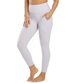 Free People Ruffle Me Up Yoga Leggings Lavender -Pranty Yoga Shop 4364243501099 lavender 5a