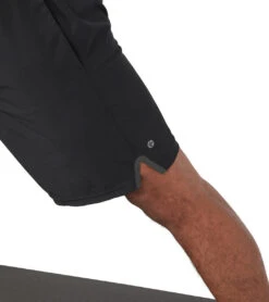 Manduka Men's Pro Classic Rise Shorts -Pranty Yoga Shop 4372735688747 black 3a