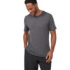 Manduka Men's Performance Crew Neck Short Sleeve Tee 1 Manduka Men's Performance Crew Neck Short Sleeve Tee -Pranty Yoga Shop 4372736114731 newgrey 1a