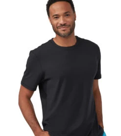 Manduka Men's Performance Crew Neck Short Sleeve Tee Black 5 Manduka Men's Performance Crew Neck Short Sleeve Tee Black -Pranty Yoga Shop 4372736147499 black 1