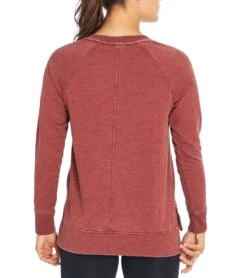 Balance Collection Lucy After Yoga Pullover -Pranty Yoga Shop 4390753533995 oxbloodred 2a