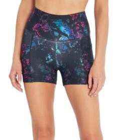 Marika Sky Yoga Shorties -Pranty Yoga Shop 4390755270699 crystaldyeblack