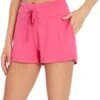 Marika Lara Yoga Shorts Pink Yarrow 2 Marika Lara Yoga Shorts Pink Yarrow -Pranty Yoga Shop 4390756876331 pinkyarrow 2a