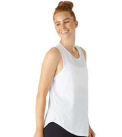 Glyder Power Yoga Tank White -Pranty Yoga Shop 4391638564907 white
