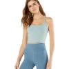 Beyond Yoga Spacedye Slim Racerback Cropped Tank Sage Brush-Agave Green -Pranty Yoga Shop 4459223253035 sagebrushagavegreen 2a