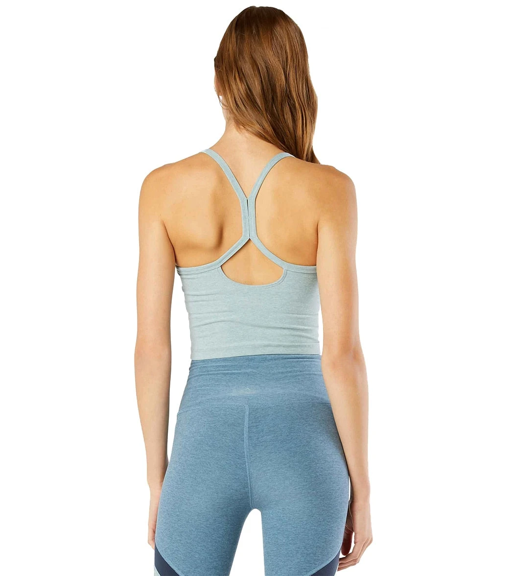 Beyond Yoga Spacedye Slim Racerback Cropped Tank Sage Brush-Agave Green 7 Beyond Yoga Spacedye Slim Racerback Cropped Tank Sage Brush-Agave Green - Image 5