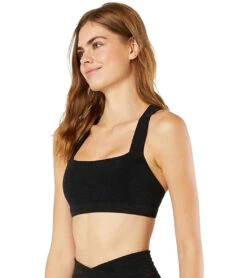 Beyond Yoga Spacedye All For It Yoga Sports Bra Darkest Night