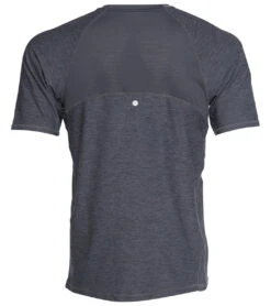 Soybu Men's HIIT Short Sleeve Shirt Graphite Melange