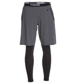 MyPakage Men's Pro 2-in-1 Bottom Black -Pranty Yoga Shop 4470271541291 black