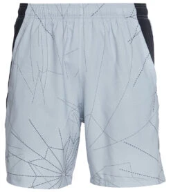 Under Armour Men's Launch SW 7" Printed Short -Pranty Yoga Shop 4473482510379 modgrayblack 1a