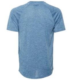 Under Armour Men's UA Tech 2.0 Short Sleeve Tee -Pranty Yoga Shop 4473495945259 thunderpatrolblue 2a