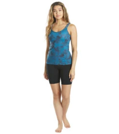 Everyday Yoga Tie Dye Radiant Strappy Back Support Tank Indigo 10 Everyday Yoga Tie Dye Radiant Strappy Back Support Tank Indigo -Pranty Yoga Shop 4478307926059 indigo 4a