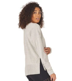 Glyder Shaker Knit Pullover Oatmeal 8 Glyder Shaker Knit Pullover Oatmeal -Pranty Yoga Shop 4484842946603 oatmeal 4a