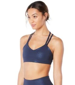 Beyond Yoga Twinkle Yoga Sports Bra -Pranty Yoga Shop 4501440757803 shinynocturnalnavytwinkle 3a