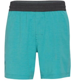 PrAna Men's The Slope 7" Inseam Yoga Shorts -Pranty Yoga Shop 4519831470123 retroteal 1a