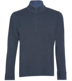 PrAna Men's Altitude Tracker 1/4 Zip Jacket -Pranty Yoga Shop 4519835959339 nautical