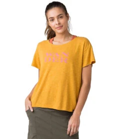 PrAna Chez Tee Toffee Wander -Pranty Yoga Shop 4519838646315 toffeewander