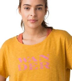 PrAna Chez Tee Toffee Wander -Pranty Yoga Shop 4519838646315 toffeewander 3a