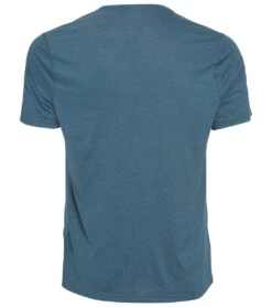 PrAna Men's Prospect Heights Graphic Short Sleeve Shirt -Pranty Yoga Shop 4519932100651 deepstellarstripe 2a 1