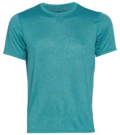 PrAna Men's Prevailor Short Sleeve Shirt -Pranty Yoga Shop 4519932526635 retroteal