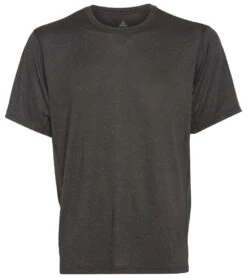 PrAna Men's Prevailor Short Sleeve Shirt -Pranty Yoga Shop 4519932559403 black 1a