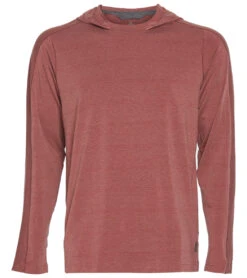 PrAna Men's Watchtower Long Sleeve Hoodie -Pranty Yoga Shop 4519932854315 maroon