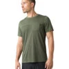 PrAna Men's Milo Short Sleeve Tee -Pranty Yoga Shop 4519933476907 ryegreen 1a