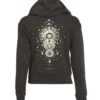 Spiritual Gangster Lunar Talullah Zip Hoodie Vintage Black -Pranty Yoga Shop 4521741942827 vintageblack 2a