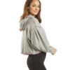 Free People Wandering Soul Reversible Hoodie Heather Gray -Pranty Yoga Shop 4804529586219 heathergray 2a