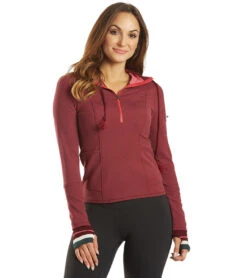 Free People Hit The Trail Layer Hoodie Mulberry -Pranty Yoga Shop 4807399997483 mulberry