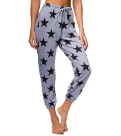 Onzie Fleece Sweatpants Black Star -Pranty Yoga Shop 4817817698347 blackstar