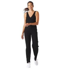 Glyder Comfort Jumpsuit Black 8 Glyder Comfort Jumpsuit Black -Pranty Yoga Shop 4818863489067 black 4a
