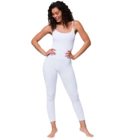 Onzie Long Rib Leotard 34 Onzie Long Rib Leotard -Pranty Yoga Shop 4818864046123 whiterib 1