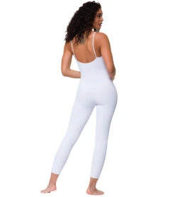 Onzie Long Rib Leotard White Rib -Pranty Yoga Shop 4818864046123 whiterib 3a