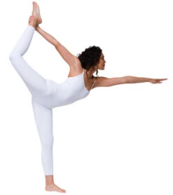Onzie Long Rib Leotard White Rib -Pranty Yoga Shop 4818864046123 whiterib 4a