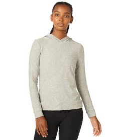 Beyond Yoga Featherweight Spacedye Day And Night Hoodie -Pranty Yoga Shop 4830006673451 silvermist