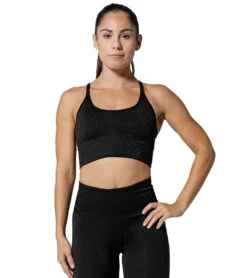925Fit X It Yoga Sports Bra Gold/Black -Pranty Yoga Shop 4832558317611 goldblack