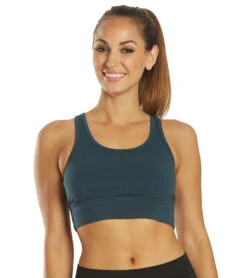 Hard Tail Midi Cutout Yoga Sports Bra Palmetto -Pranty Yoga Shop 4835919233067 palmetto