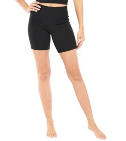 Electric Yoga Gym Shorts Black -Pranty Yoga Shop 4842867851307 black