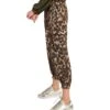 Sadie & Sage Wild N Free Leopard Jogger Pant Brown -Pranty Yoga Shop 4844357910571 brown 2a