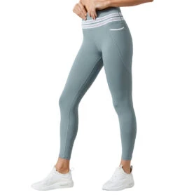 Lilybod Riviera Long Yoga Leggings Sorbet Green