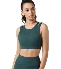 Lilybod Amber Yoga Sports Bra Smoke Green -Pranty Yoga Shop 4846127808555 smokegreen
