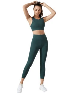 Lilybod Amber Yoga Sports Bra Smoke Green -Pranty Yoga Shop 4846127808555 smokegreen 3a